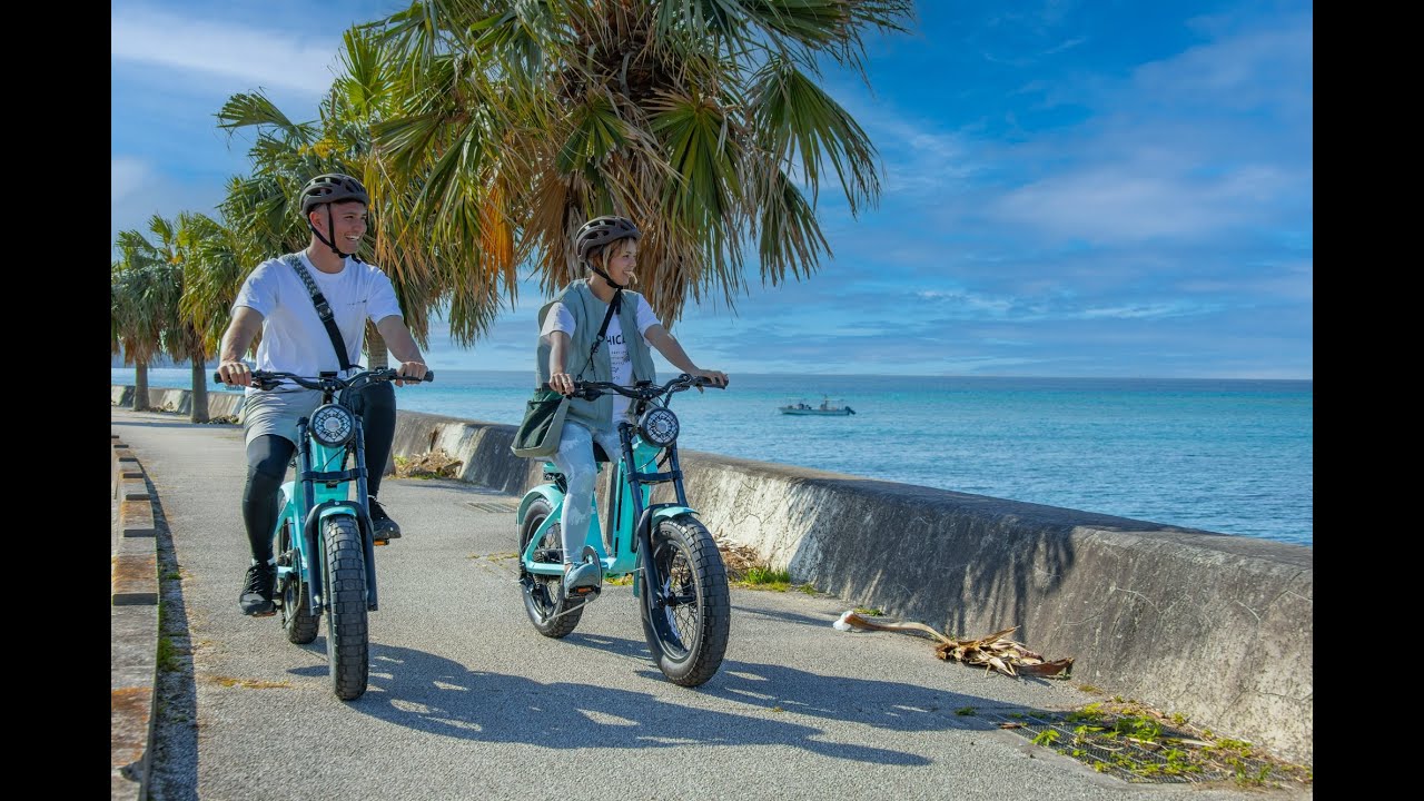 沖縄の新しい観光体験。電動アシスト自転車「GREEN RIDE」で沖縄旅を