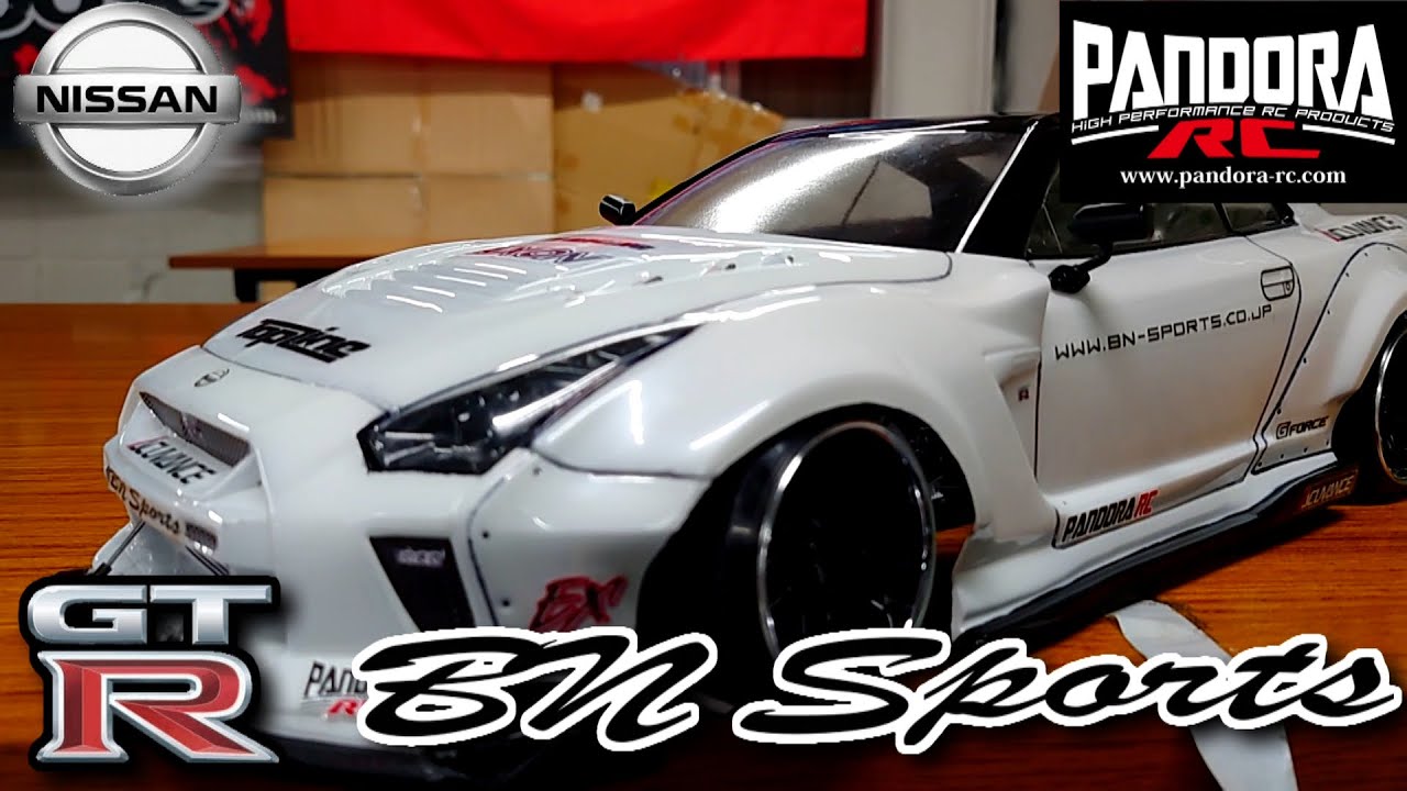 PANDORA RC x NISSAN R35 GT-R BLS BN-Sports: High-Impact Drifting