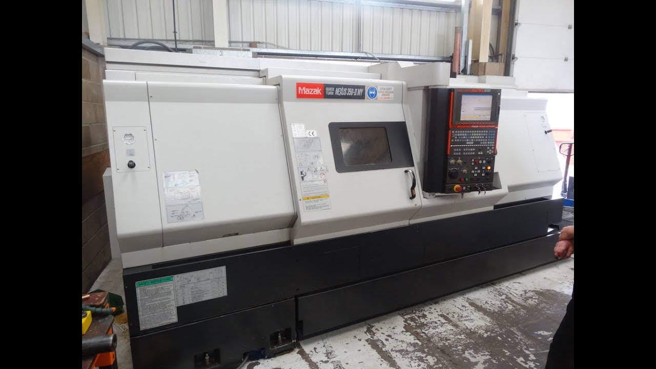 Mazak Quick Turn Nexus 350 II MY - YouTube
