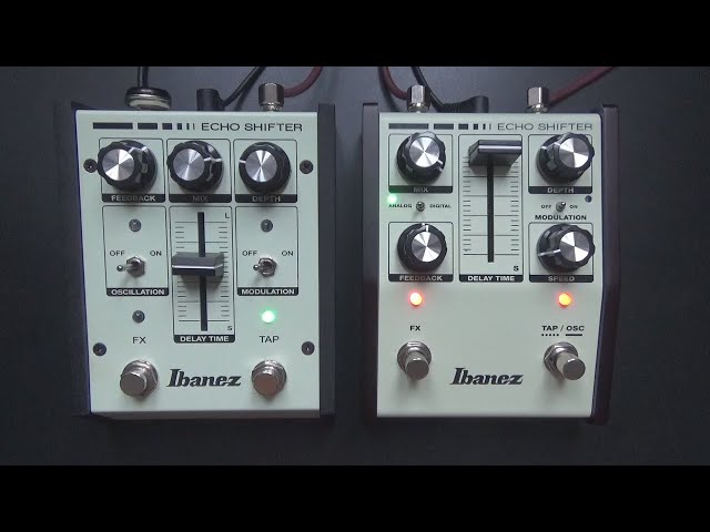 Ibanez Echo Shifter Battle - ES3 vs. ES2 - YouTube