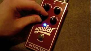試奏動画】AGUILAR OCTAMIZER ANALOG OCTAVE PEDAL ベース用