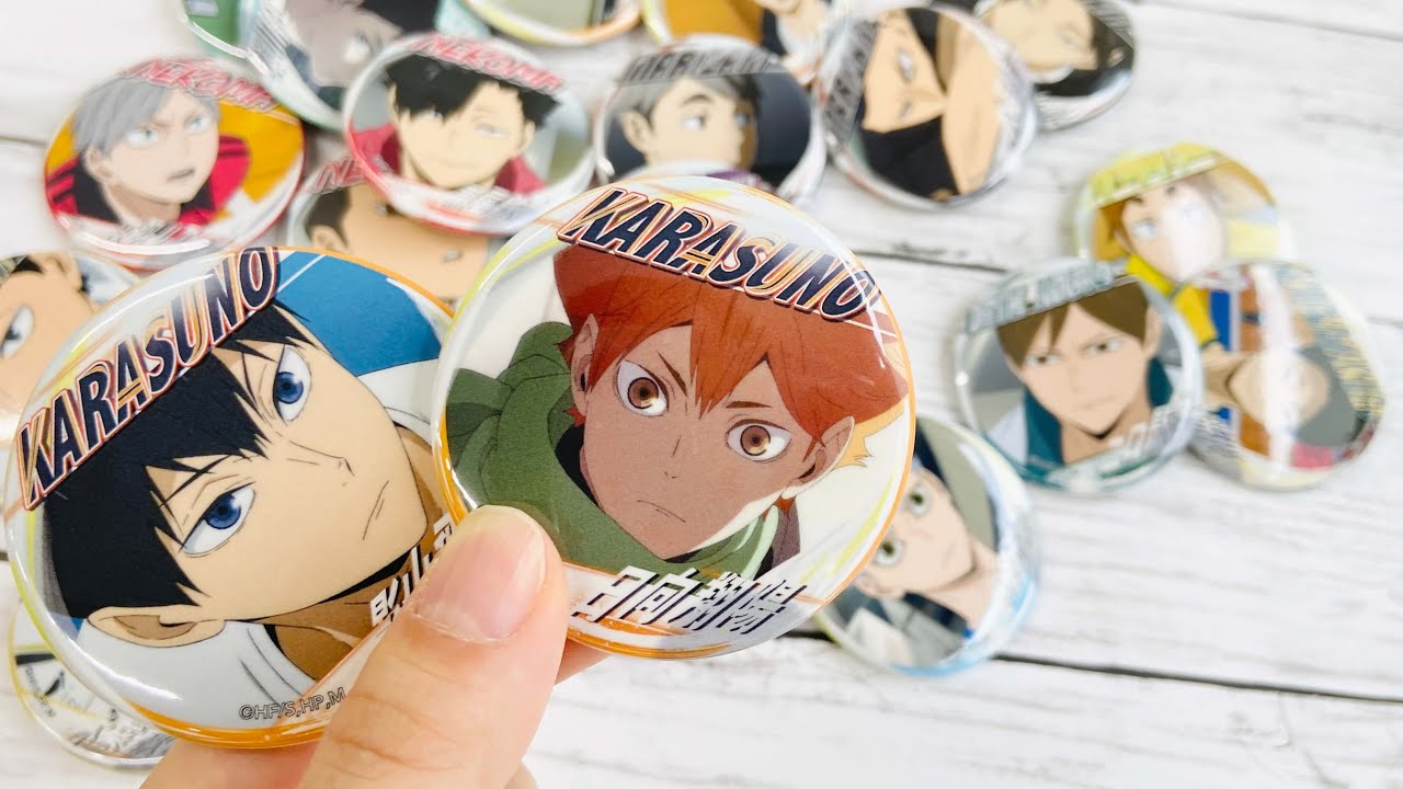 ハイキュー!! 五色工 文房具カフェ 缶バッジ 109個セット ハイキュー