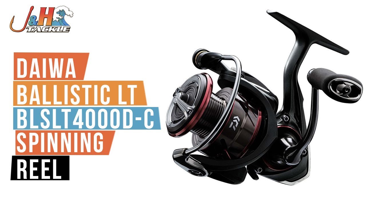 Daiwa Ballistic LT BLSLT4000D-C Spinning Reel | J&H Tackle - YouTube