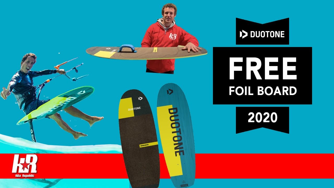 Duotone FREE Foil Board 2020 - ultimate simplicity, durability