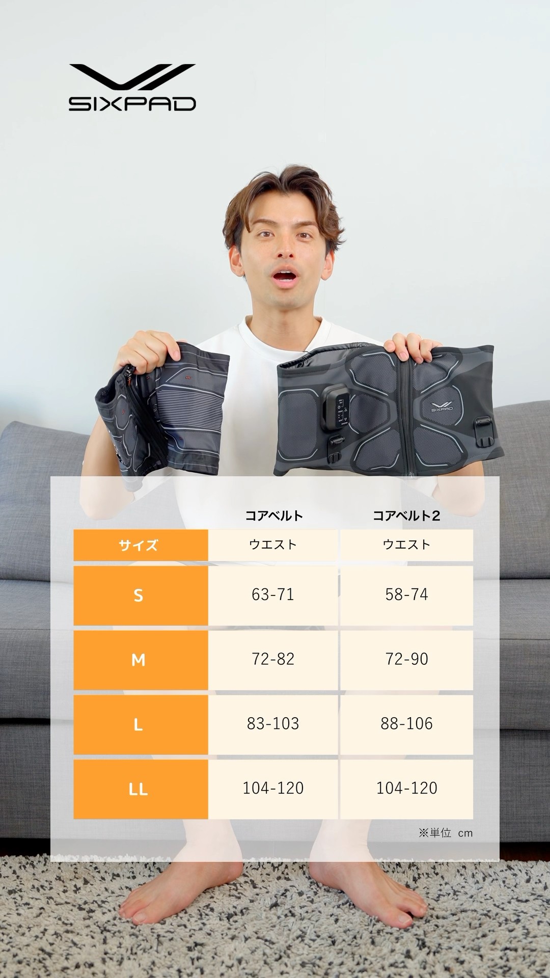 Size Comparison] For those considering upgrading from SIXPAD Core