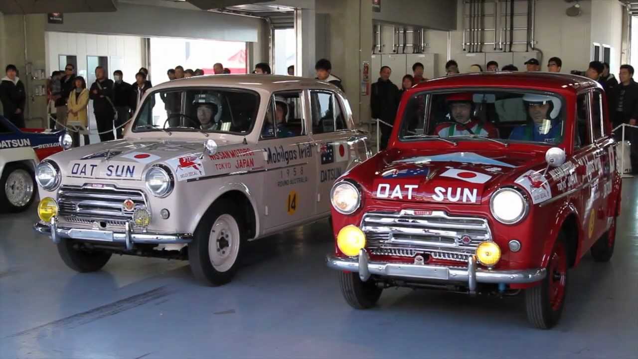 伝説のラリーカー復活：富士号＆桜号 - YouTube