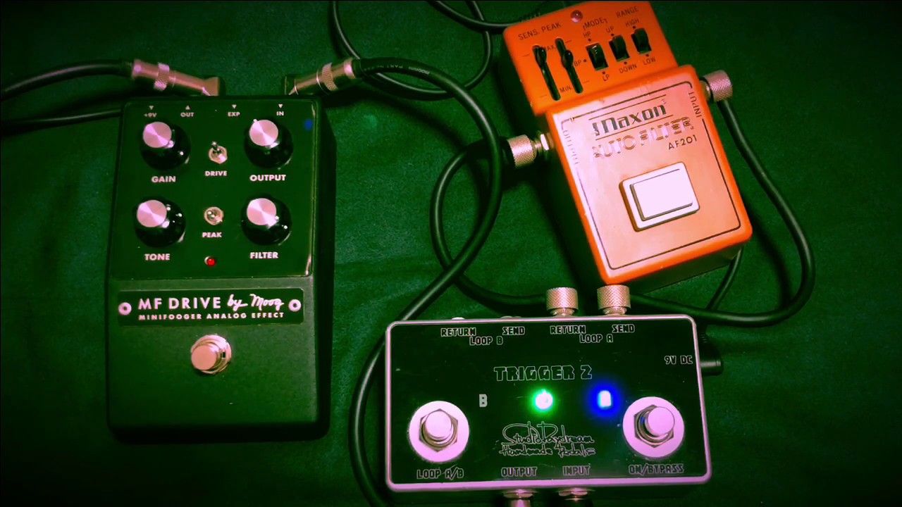 Maxon Auto Filter AF201 - Review 【魔法の箱研究所】 - YouTube