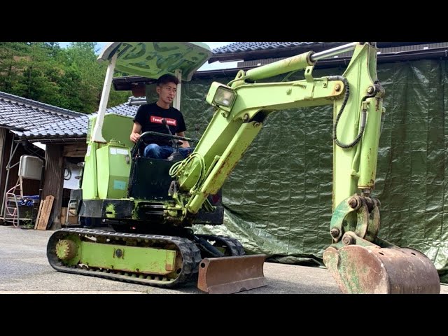 ヤンマー建機】4代目ユンボを徹底的に点検していく！【Excavator