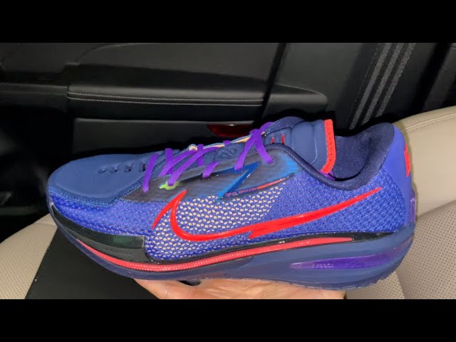 Nike Air Zoom GT Cut Blue Void Siren Purple Red shoes - YouTube