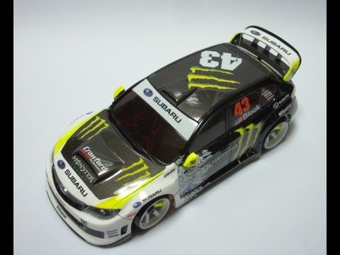 ケン・ブロック インプレッサ レア TAMIYA df03 シャシー付き ケン
