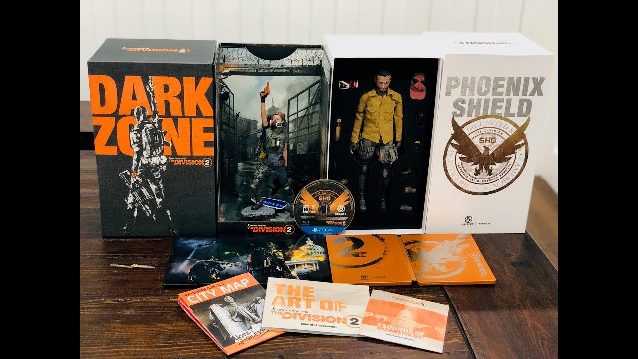 The Division 2 Phoenix Shield and Dark Zone Collector Edition