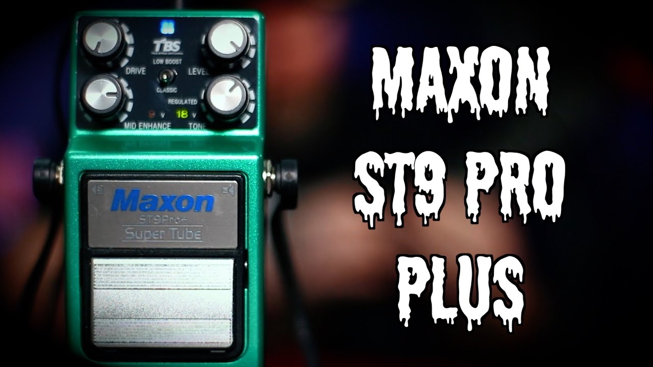 Maxon St9 Pro+ | Massively Underrated Overdrive - YouTube