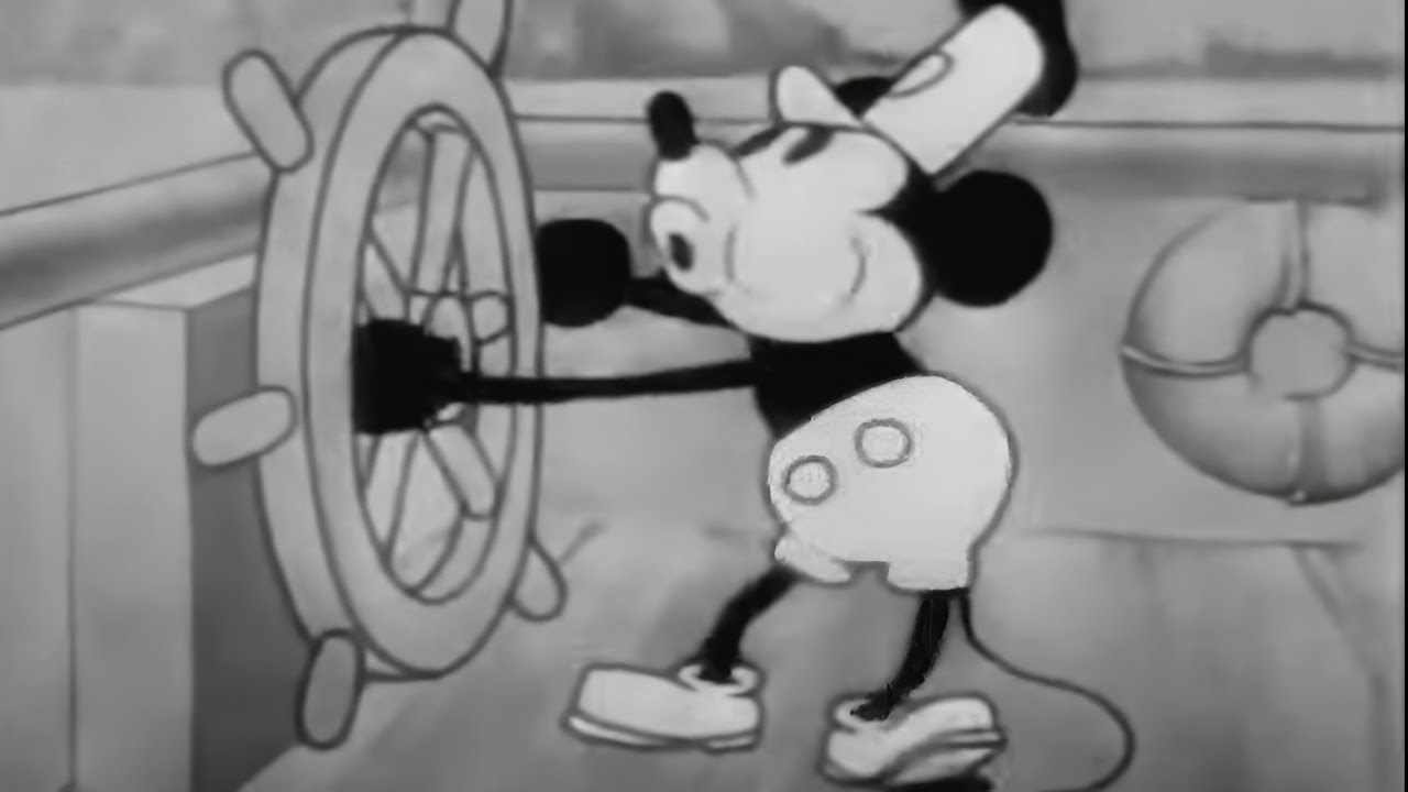 Steamboat Willie (1928) Walt Disney Animation Studio | Mickey