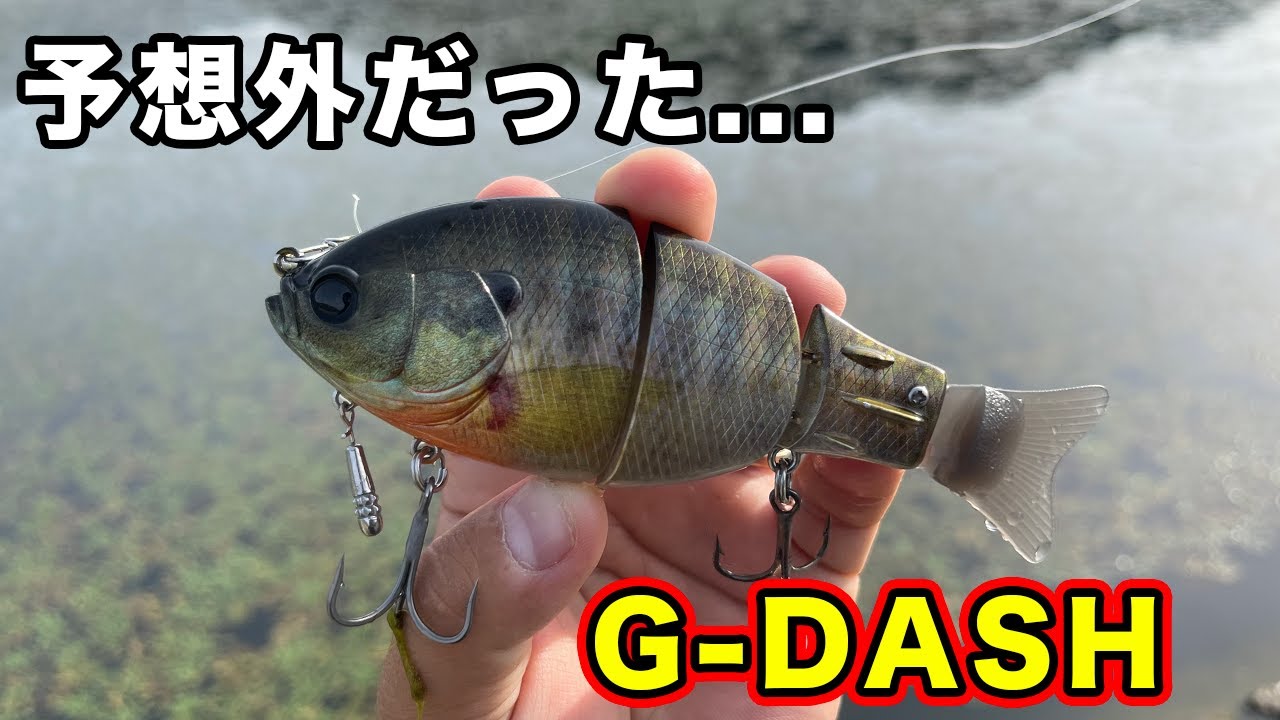 Bass Fishing] G-DASH (RAID JAPAN) Review! How to Use It, Weight