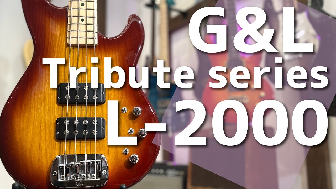エレキベース紹介】G&L L-2000 Tribute series / Made in Japan - YouTube