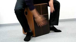 濱崎商会 Cajon(カホン) SPC-380LH 裏面 - YouTube