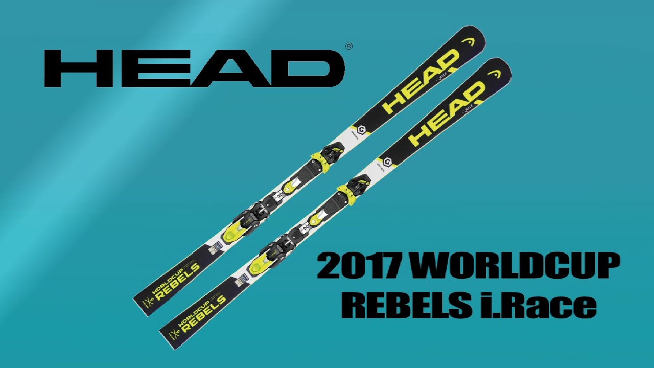 2017 Head World Cup Rebels iRace Skis SNEAK PEEK - YouTube