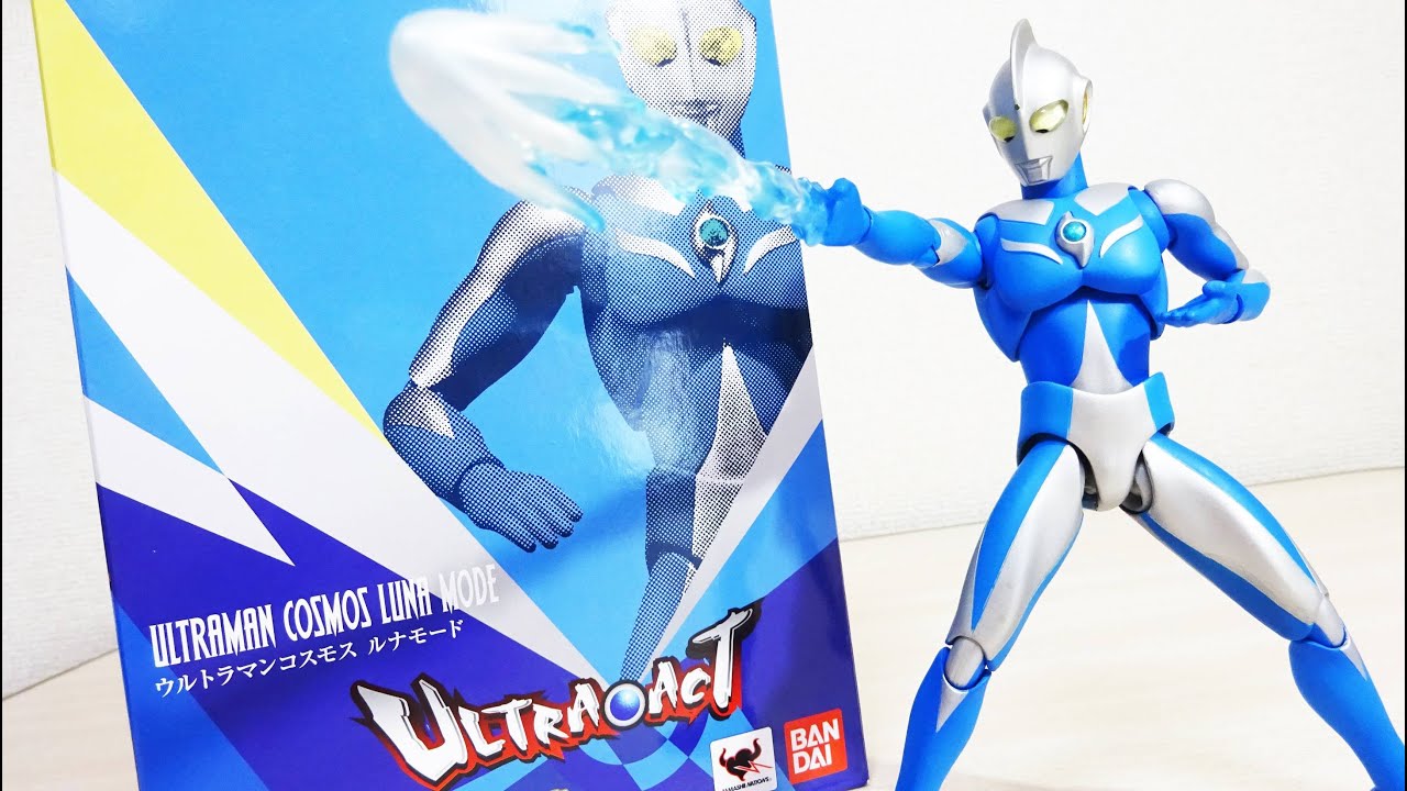 ULTRA-ACT Ultraman Cosmos Luna Mode (Tamashii Web Shop) - YouTube