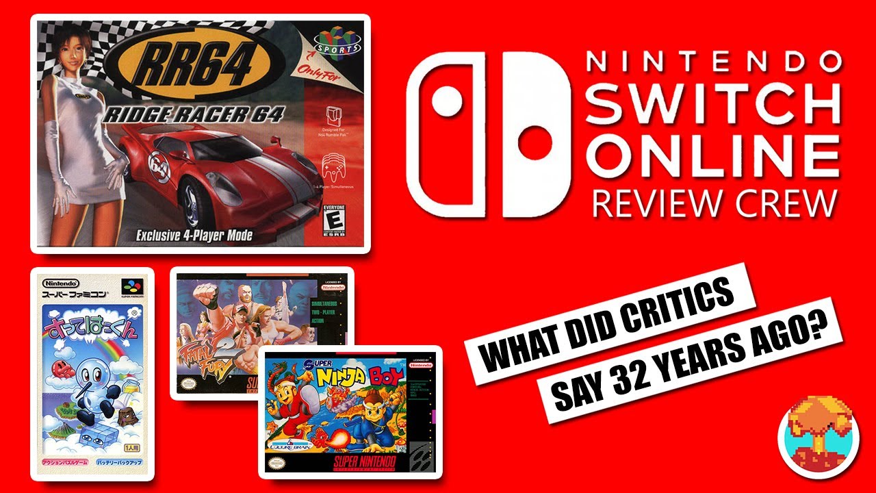 1990s Critics Review Ridge Racer 64, Fatal Fury 2, Super Ninja Boy