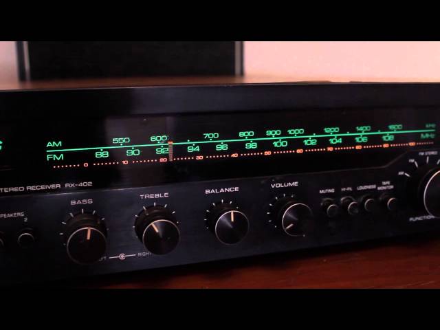Rotel Amplifier RX 402 (Vintage) - YouTube