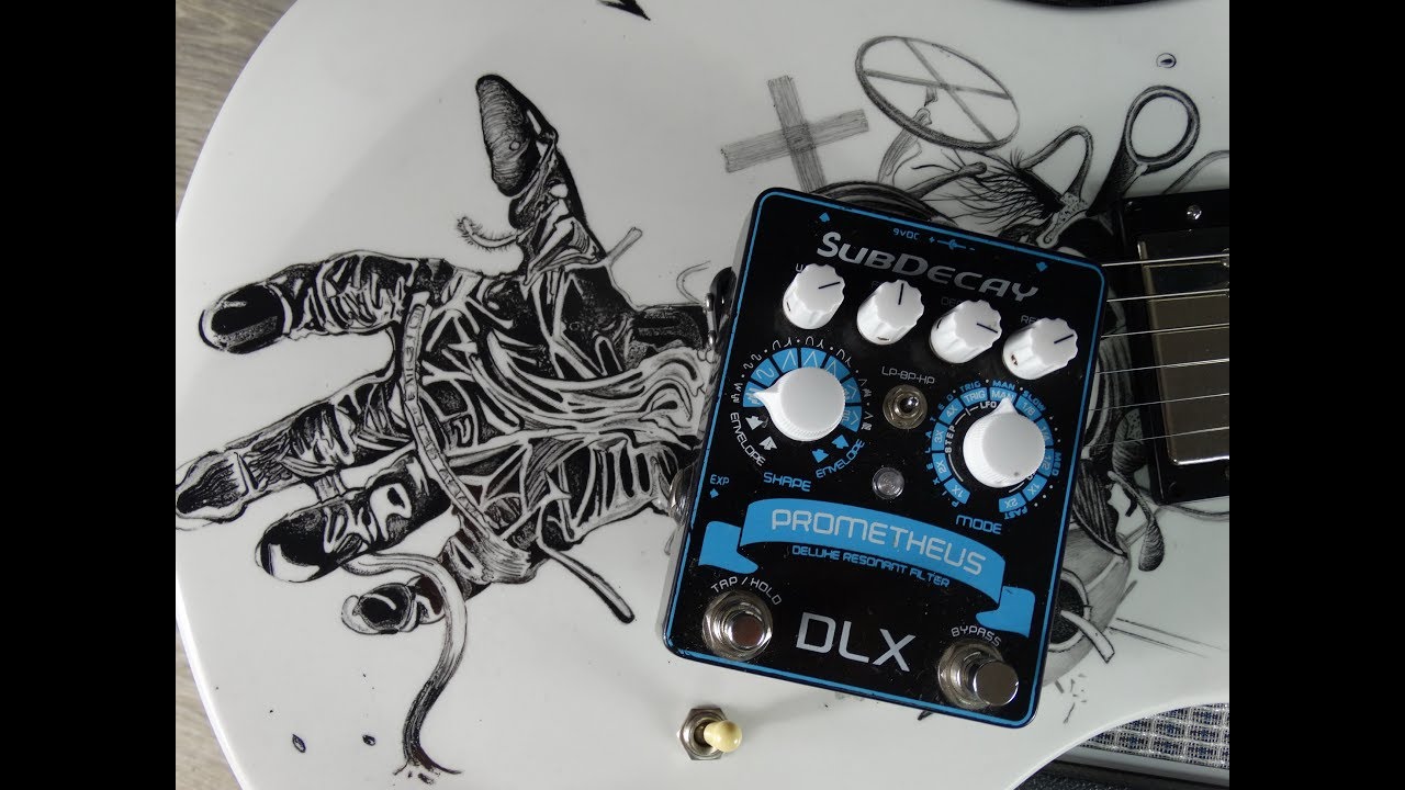 Prometheus DLX - deluxe resonant filter effect pedal - YouTube