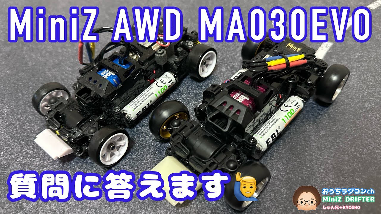 mini-z ミニッツ MA-030EVO Kyosho MA-030EVO Mini-Z AWD Chassis Set