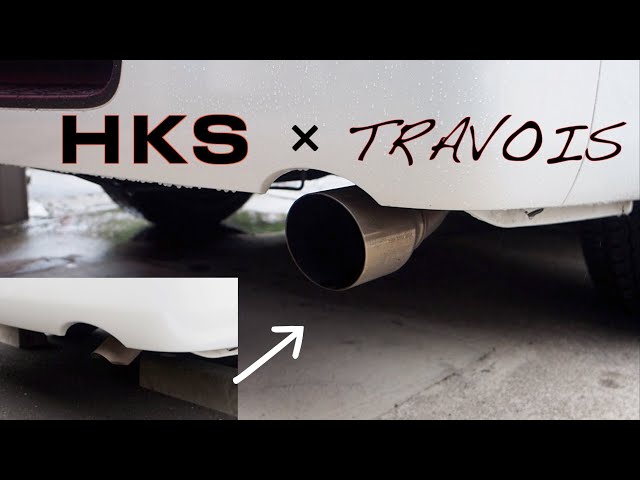 ハイエース]マフラー交換！HKS×TRAVOIS(エッチケーエス×トラヴォイ