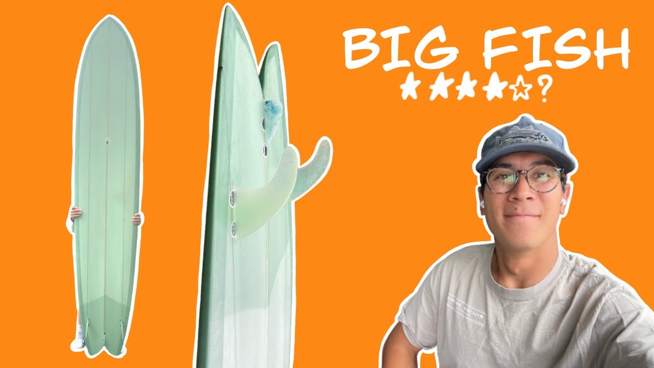 Bigger = BETTER? Michael Miller Drifter Surfboard Review - YouTube
