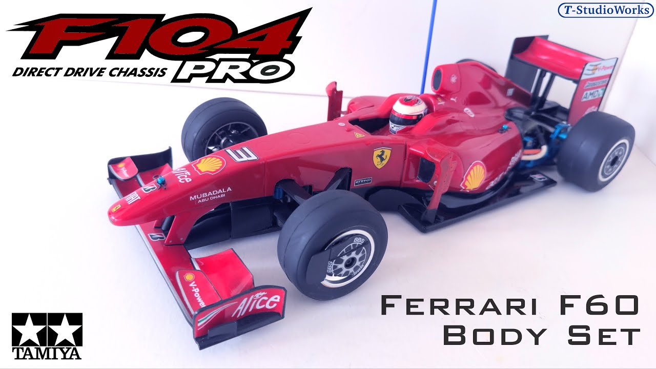 Tamiya F104 Pro with Ferrari F60 Body Set (2009) | Tribute - YouTube