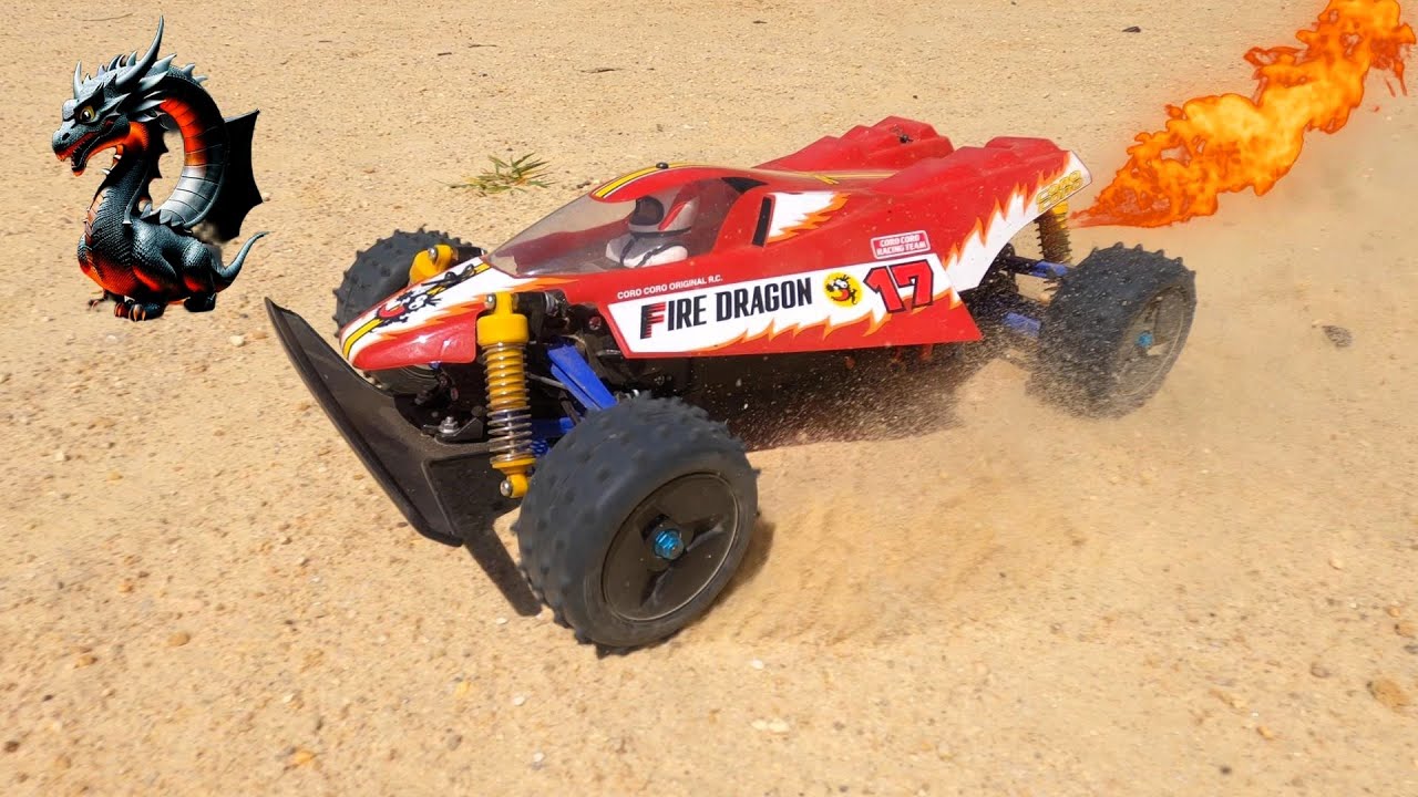 Tamiya Fire Dragon 4WD Buggy Bites The Dust #tamiya - YouTube