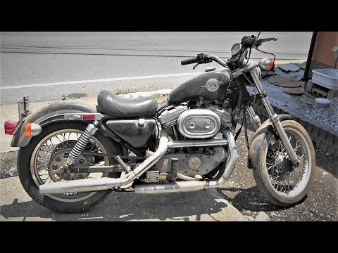 1986 XLH883 I got a Harley from my part-time job! Evo Sportster