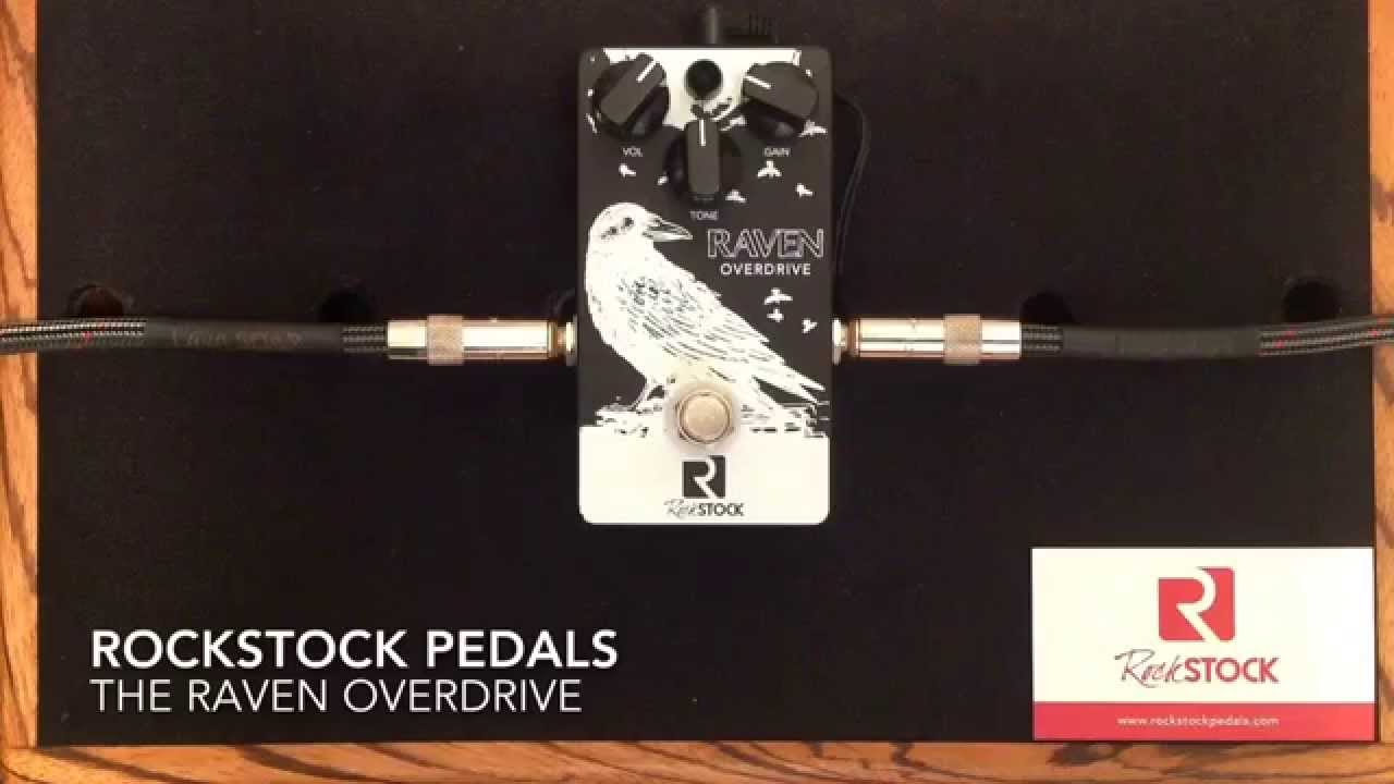 Rock Stock Pedals The Raven Overdrive - YouTube