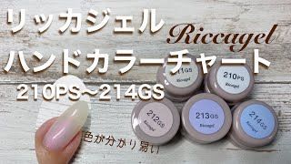 一色追加 リッカジェル カラージェル 16色セット 六個未開封 一色追加