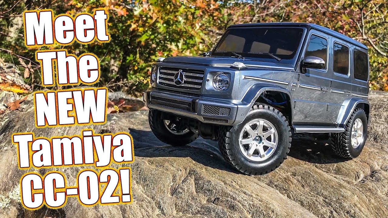 Cross Country Crawling! Tamiya Mercedes Benz G 500 CC-02 1/10