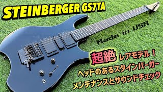 激レアモデル！スタインバーガー GS7TA 放置された期間の長い