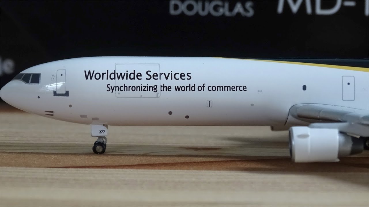 REVIEW #32: GeminiJets 1:400 UPS McDonnell Douglas MD-11F *2011