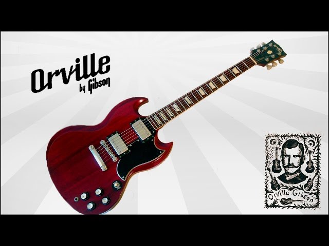 Orville by Gibson SG (Japan, 1988) - demo by Nick Percev - YouTube