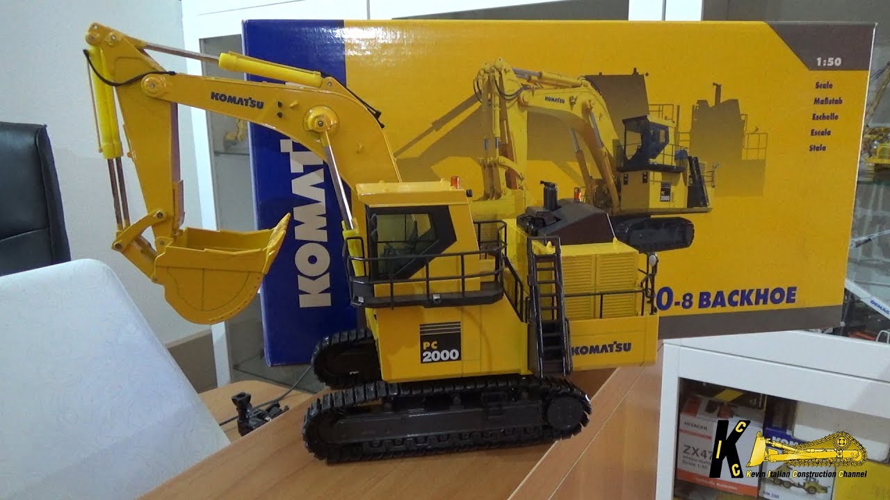 コマツ PC2000-8 BACKHOE 油圧ショベル 1/50モデル Komatsu PC2000-8