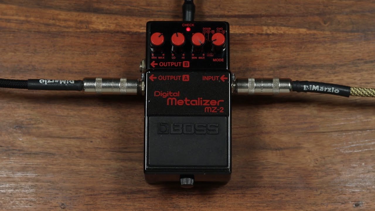 Boss MZ-2 Digital Metalizer - YouTube