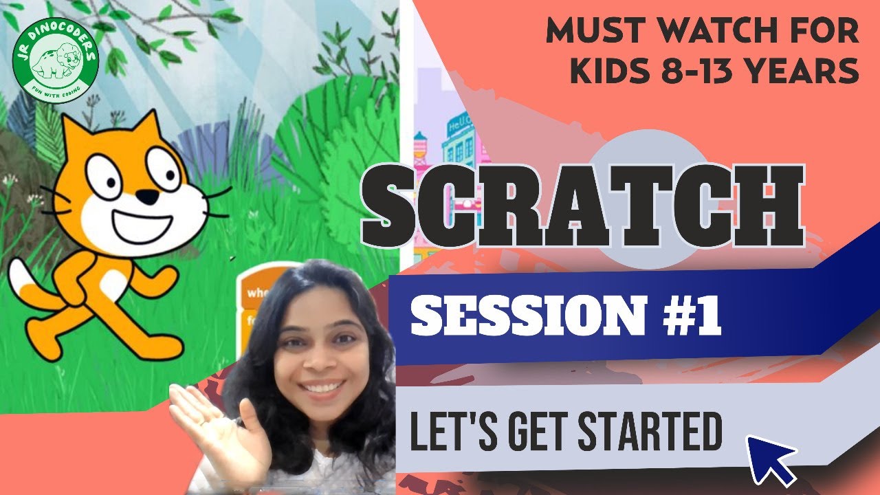 Scratch complete tutorial - Session 1 - Introduction to Scratch