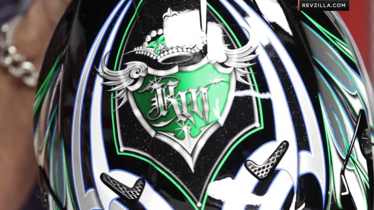 Shoei VFX-W K-Dub 3 Helmet Review at RevZilla.com - YouTube