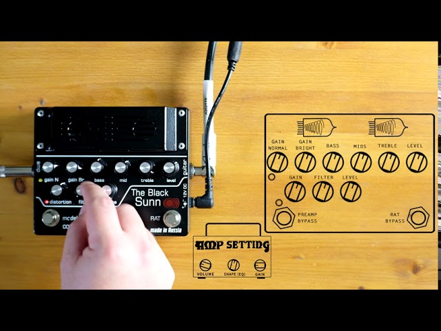 Correct Sound Custom Black Sunn - YouTube