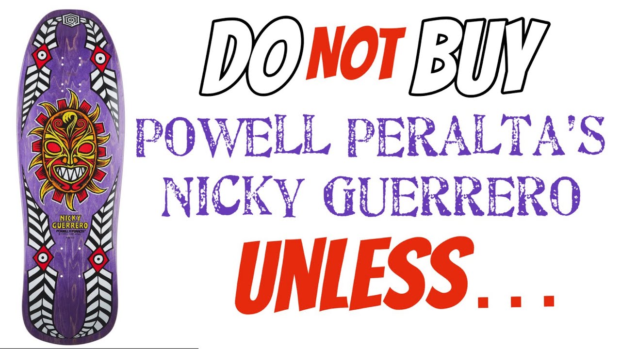 Test & Review of Powell Peralta's Nicky Guerrero Deck - YouTube