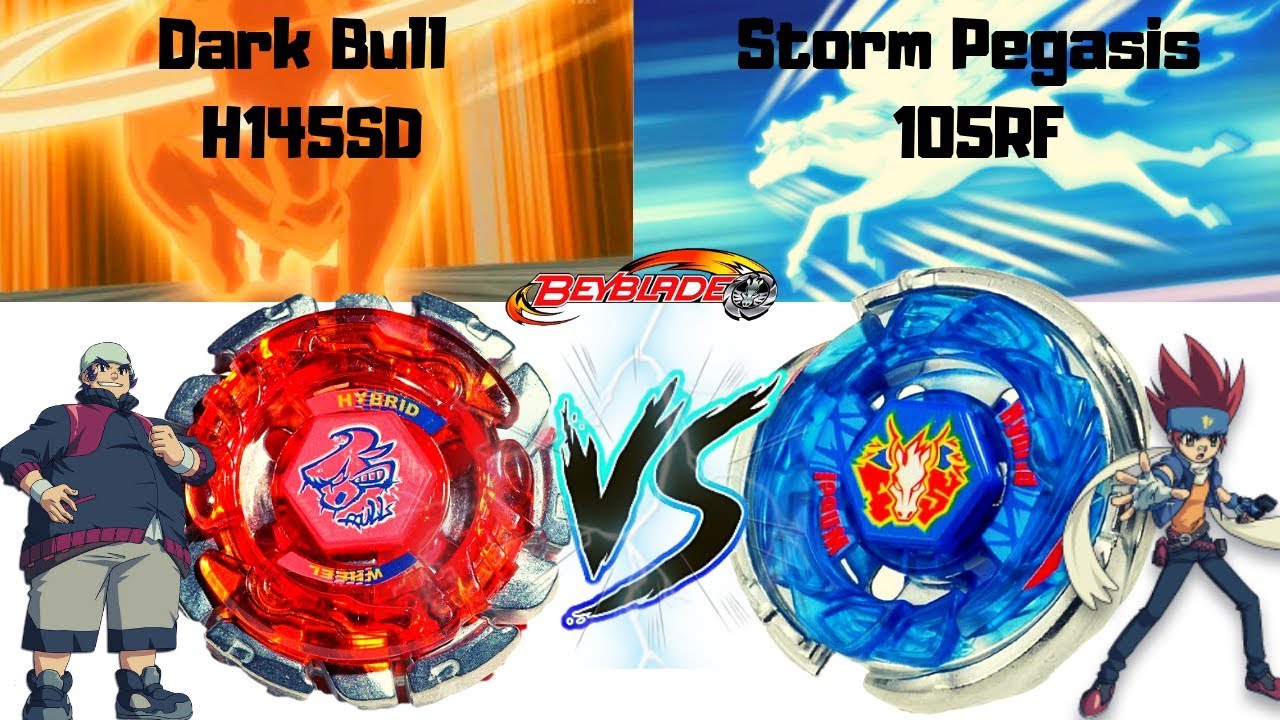 Dark Bull vs Storm Pegasis | Beyblade Metal Fight | Gingka vs