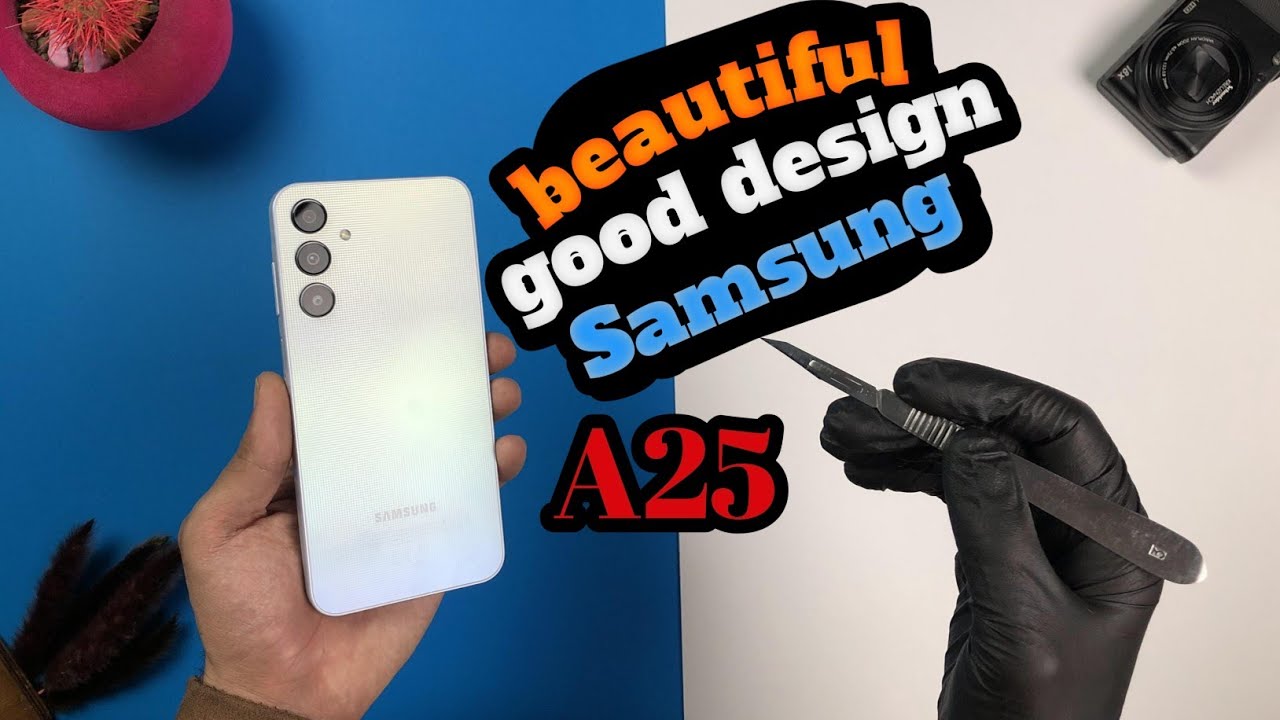 Samsung Galaxy A25 | light blue | unboxing ,test camera, game and