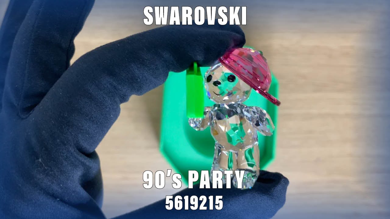 Swarovski bear kris 90's Party 5619215 - Unboxing - YouTube