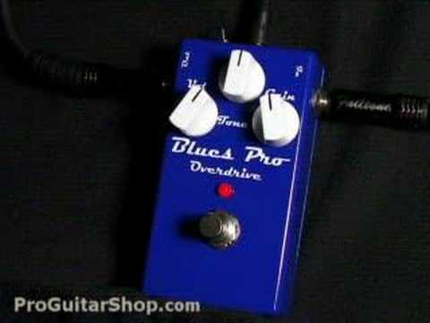 MI Audio Blues Pro Overdrive Pedal - YouTube