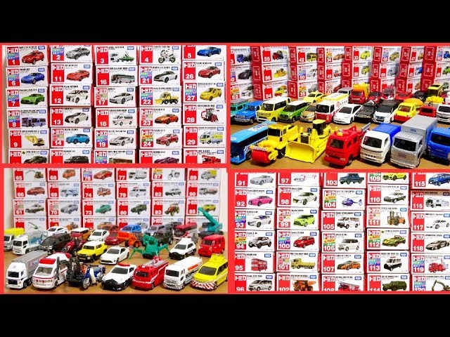 トミカ No.1 - 120 全車種 車両 初回は除く 2018年夏 tomica all