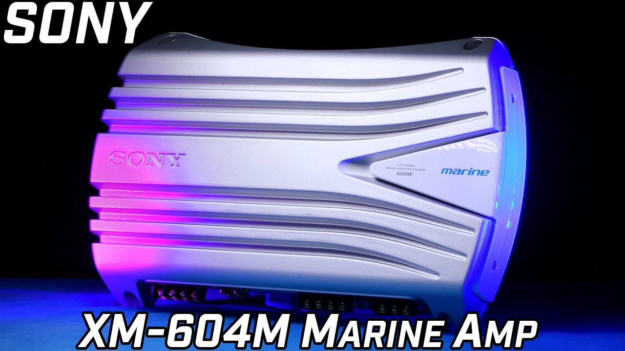 Sony XM-604M - Marine Amplifier - Review 2016 - YouTube