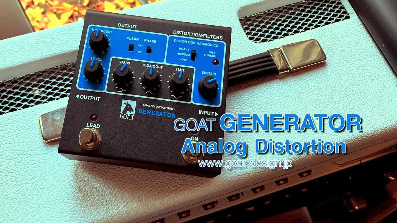 Goat: GENERATOR Analog Distortion - YouTube